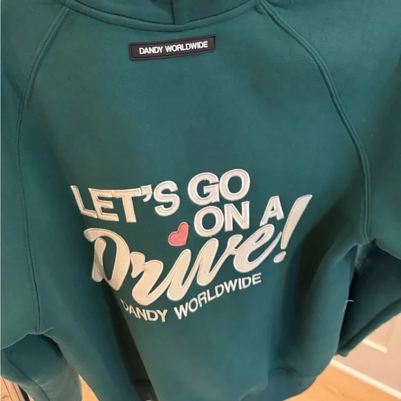 Dandy Worldwide Green Women's Hoodie - Picture 6 of 6